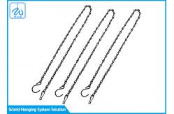 China S Shape Hook Chain Hanging Kit , Steel Plant Hanging Kit 12kg Bearing Load supplier
