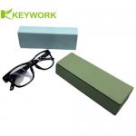 Lycra Portable EVA Metal Eyeglass Case Hard Cuboid Eyewear Packaging Box