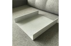 China 50x150 Aluminum Metal Ceiling Ultra Micro Perforation U Baffle Ceiling supplier
