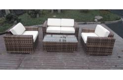 China 4pcs garden rattan sofas    supplier