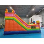 Tarpaulin Inflatable Water Slides Cartoon Themed Kids Water Jumping Castle