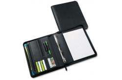 China Writing Pad Personalized Leather Padfolio , Professional Leather Portfolio Folder supplier