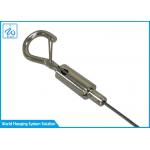 Brass Wire Cable Grippers With Hooks Hanging Kit For Lighting Suspension Systems for sale