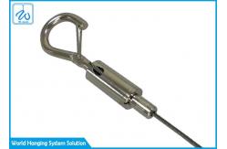 China Brass Wire Cable Grippers With Hooks Hanging Kit For Lighting Suspension Systems supplier