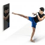 Wall Mounted Smart Mirror LCD Digital Signage 55-inch Large Tempered Mirror 100% Coverage for sale
