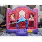 PVC Kids Outdoor Princess Theme Inflatable Commercial Bouncy Castles Jumping House 4x4x4M for sale