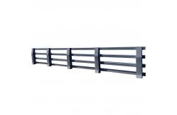 China Forged Iron Balustrades Smooth Surface Railing Sun Shade supplier