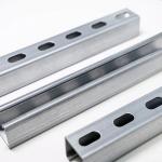 Sturdy Rust Resistant Galvanized Unistrut Channel Lightweight 1-3mm Thickness for sale