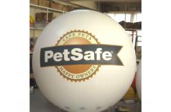 China Printed Advertising round helium inflatable balloon for promotion supplier