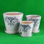 Indoor Ceramic Pots Round Design and Easy To Clean for a Cozy Home for sale