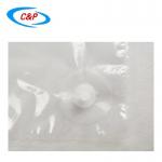 Soft PE Transparent Waterproof Fluid Collection Pouch For Operating Room