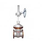 Z540H / Y Cast steel bevel gear driven power station gate valve PN1.0MPa for sale