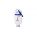 Customized Portable Hand Sanitizer , 53ml Pocket Hand Sanitiser With Key Ring for sale