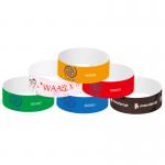 Snap Closure Tyvek Paper Wristbands Bracelets Tear Resistant Lightweight