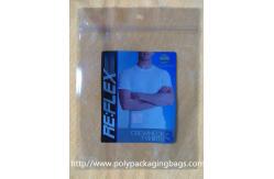China Composited Clear Poly Bags for Short Pants , Plastic Hanger Bags supplier