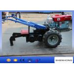 5 Ton Double Drum Two Wheel Walking Tractor Winch For Electric Power Construction for sale