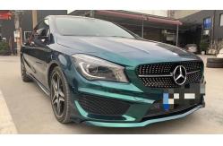 China Automotive gloss Royal Dark Green Vinyl Wrap Scratch Resistant Car Wrap 140gsm supplier