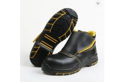 China High Temperature Resistance S3 SRC Industrial Safety Shoes Leather Boots For Welding EU35 supplier