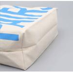 Personalized Reusable Canvas Shopping Bags , Washable Cloth Grocery Bags