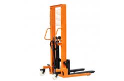 China Hand Stacker 1000kg Load Mini Manual Lift Pallet Stacker supplier