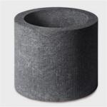 Rigid Insulation Felt Carbon Fiber Board With Graphite For Industrial Furnace for sale