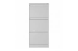 China Anti Tilt Gray Goose Handle Multidrawer Vertical Filing Cabinet supplier