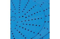 China 150mm Aluminum Oxide Abrasive Sanding Disc Hook And Loop Sandpaper supplier