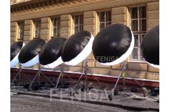 China Heavy Duty Tripod Mount HMI Event Balloon Light 575w 1200w supplier