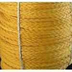 Floating 12 Strands Braided UHMWPE Ropes Spectral Synthetic HMPE Rope 14mm 16mm for sale