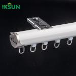 Finish White Square Curtain Track Rails Aluminum Curtain Accessories for sale
