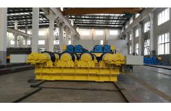 China Tube Tank Adjustable 750mm Welding Roller Bed With Remote Controller supplier