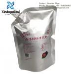 Food Grade Material Safe Foil Stand Up Pouches With Natural Suction Nozzle for sale