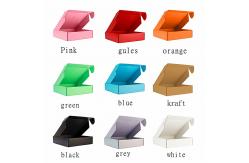 China CMYK Corrugated Paper Packaging Box For Apparel / Lingerie / Wig supplier