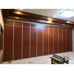 Modern Acoustic Movable Wall Panels 800mm Width / Sliding Folding Partition