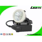 IP67 Miners Helmet Light 10000lux Rechargeable 6.6 Ah For Mineral Industry for sale