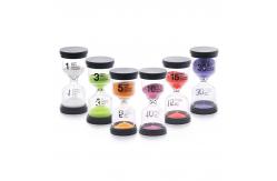 China Eco Friendly Small Hourglass  1-30 Minutes Board Game Timer For Kids supplier