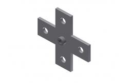 China Cross Plate With Nut supplier