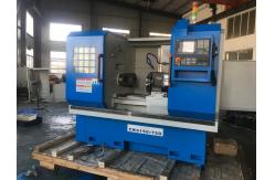 China Flate Bed 400mm Cnc Metal Turning Lathe Horizontal ISO 9001 Hardway supplier