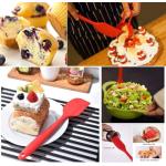 11inch Silicone Spatula Baking Mixing Tool Non-Stick Flexible Seamless Spatulas