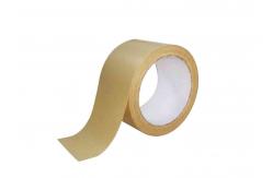 China 50m Self Adhesive Kraft Paper Tape For Shipping , Moving , Bundling , Storage supplier