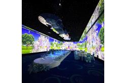 China Digital Mapping Hall Immersive Wall Projection Experience Immersive Projector supplier