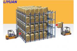 China Heavy Duty Gravity Flow Pallet Rack Sliding Racking RAL System Anti - Rust supplier