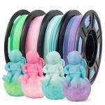 1kg 3D Printer PETG Filament Semi Transparent Gradient Color 3D Printing Consumables for sale