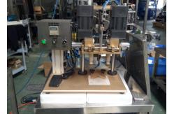 China Four Wheel Pinch Linear Capping Machine Electrically Controlled Movement supplier