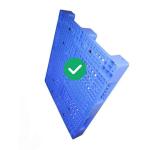 130x110 Heavy Duty Plastic Pallets Anti Slip 5000Kg Load Stackable for sale