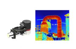 China 30um Pixel Size MWIR Cooled Optical Gas Imaging Module Anti Blooming supplier