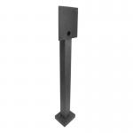 China 54 Black Steel Gooseneck Stand Metal Fabrication Parts ISO9001 Approval for sale