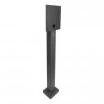 54 Black Steel Gooseneck Stand Metal Fabrication Parts ISO9001 Approval for sale