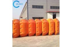 China Foam Polyethylene Floats For Sale Dredging Pipeline Hdpe Floating Pontoon Hose Assembled supplier