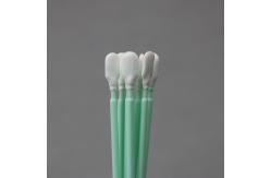 China 165mm Cleanroom Polyester Polypropylene Lint Free Swab Paddle Head supplier